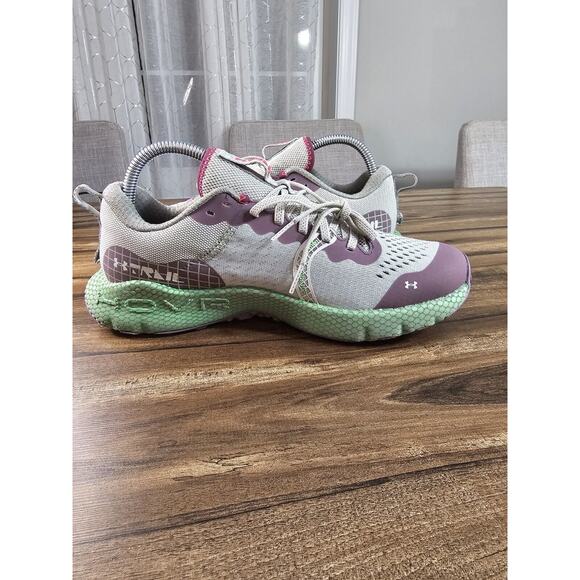 UNDER ARMOUR Speed Trail HOVR Running Shoes Olive Unisex M6.5/W8 NEW 3024231-302 - Picture 13 of 16